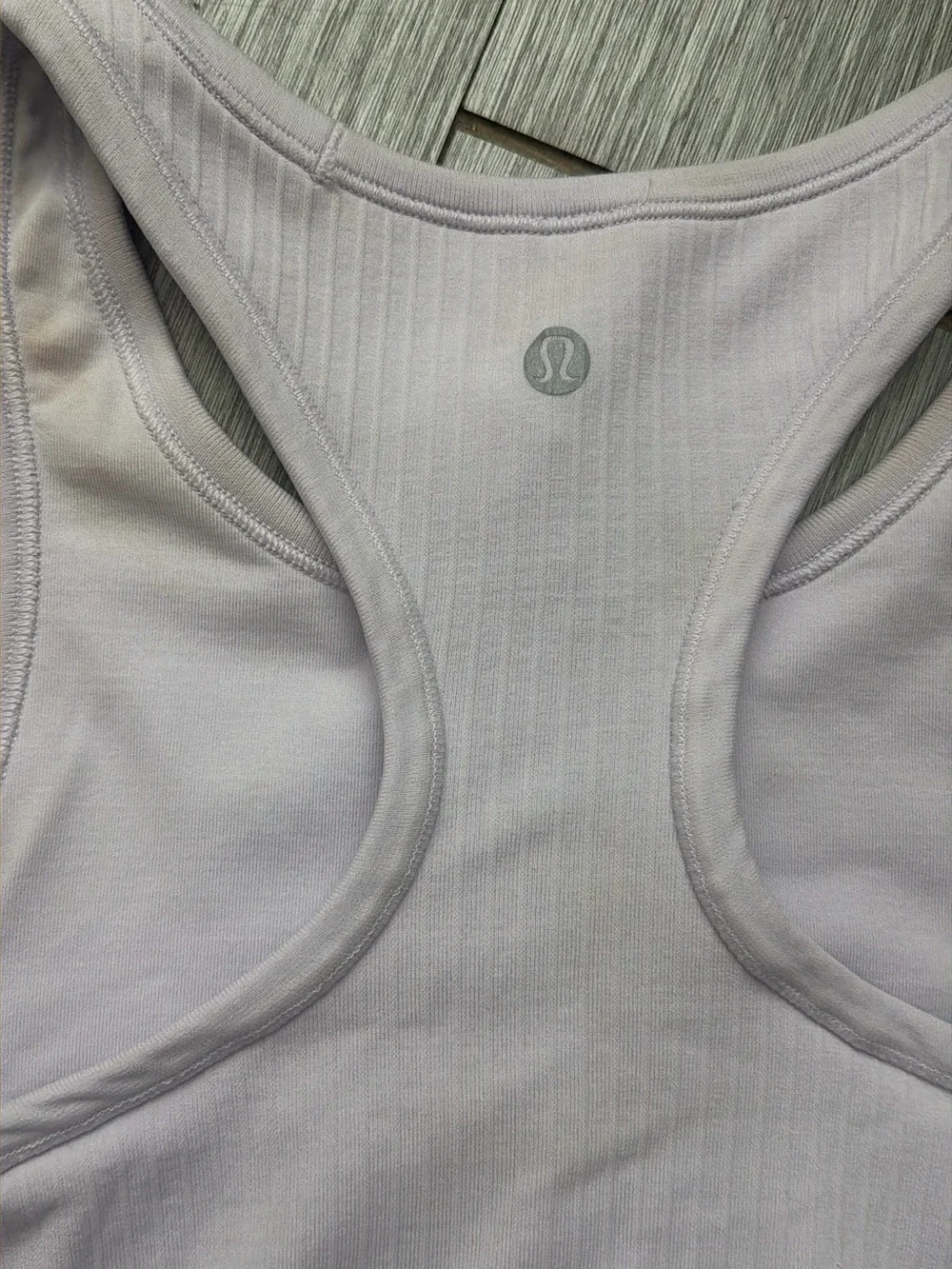 Lululemon Ebb to Street Lilac Racerback Tank Top Size 6